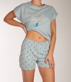Pyjama korte mouwen korte broek SANDY image number 3