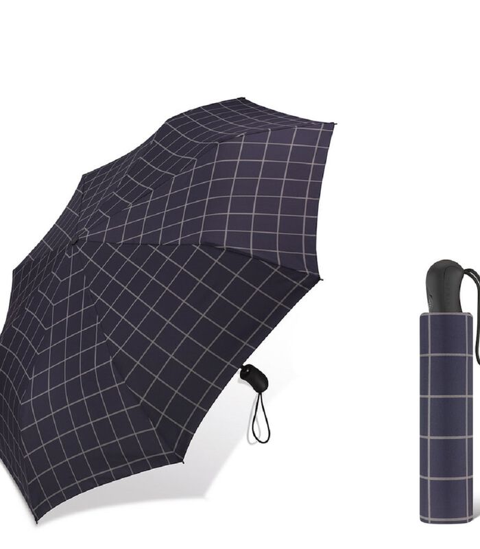 Parapluie de poche pour homme avec ouverture automatique image number 0