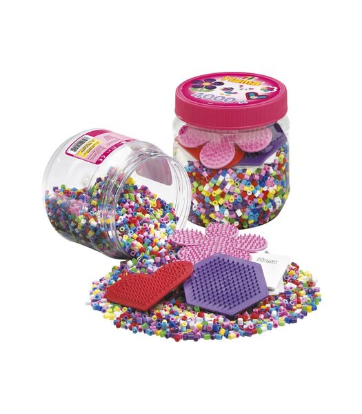 2051 Tub 4000 Beads Pink
