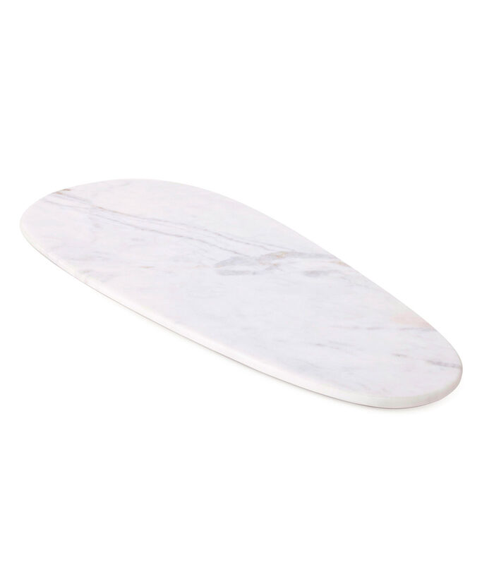 MAX Large planche à découper en marbre (64 X 27) blanc image number 0