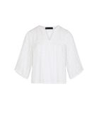 Loszittende blouse met versierde sluier COOPER image number 0