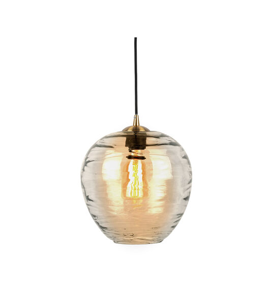 Hanglamp Glamour Globe - Bruin - Ø25cm