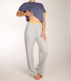 Pyjama korte mouwen lange broek SADE image number 4