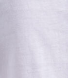T-shirt blanc en coton sans manches image number 4
