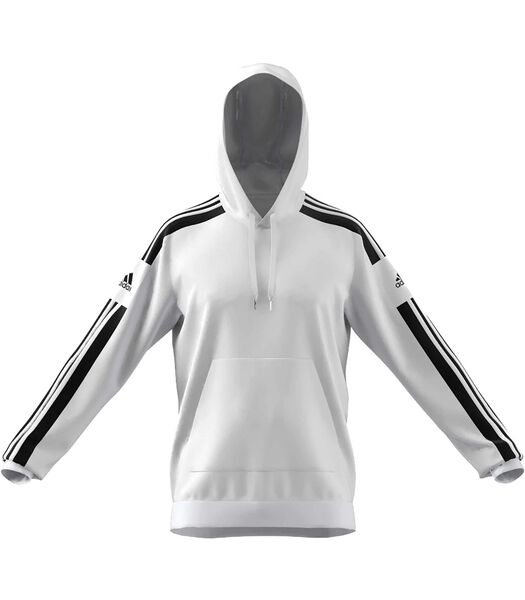 Felpa Adidas Sport Sq21 Sw Hood Bianco