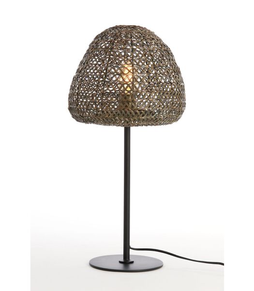 Tafellamp Finou - Antiek Brons/Zwart - Ø28cm