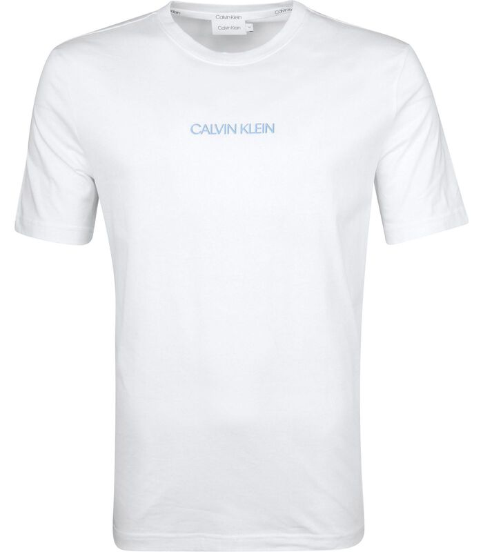 Calvin Klein T-Shirt Shadow Logo Blanc image number 0