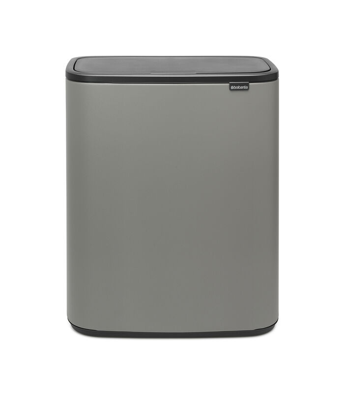 Bo Touch Bin, 2 x 30 liter - Mineral Concrete Grey image number 0