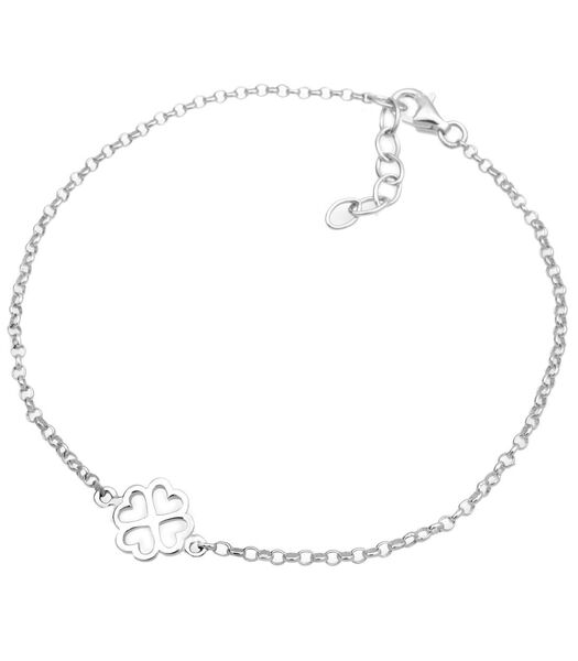 Bracelet Femmes Trèfle Porte-Bonheur En Argent Sterling 925