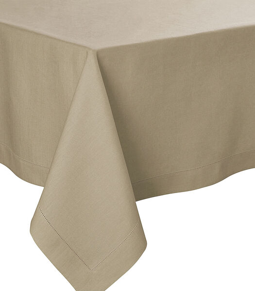 Nappe unie en lin, Florence, Made in France