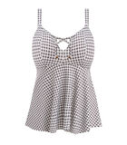 Haut de maillot tankini grande taille Checkmate image number 3