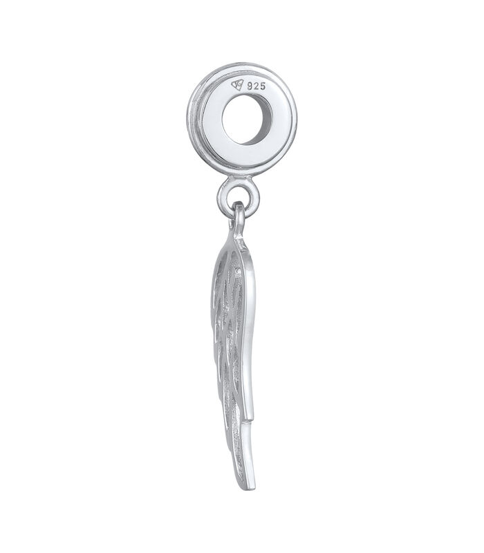 Amulette Charm Femme Pendentif Aile Symbole De Protection En Argent 925 Sterling image number 1