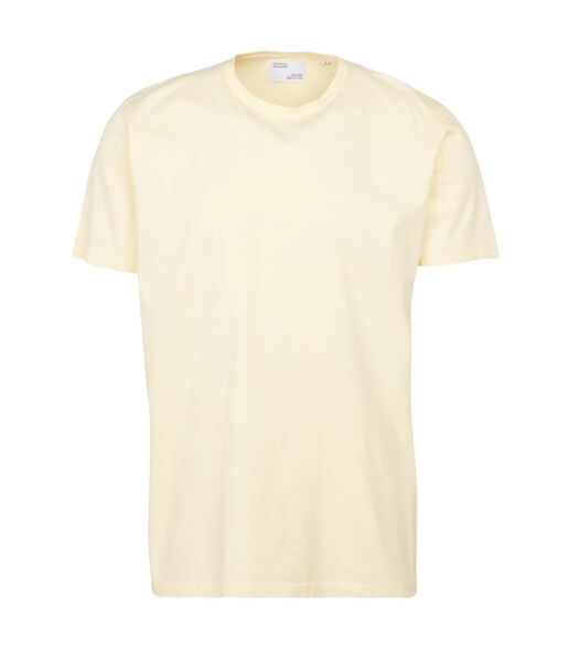 T-shirt Classic Organic soft yellow