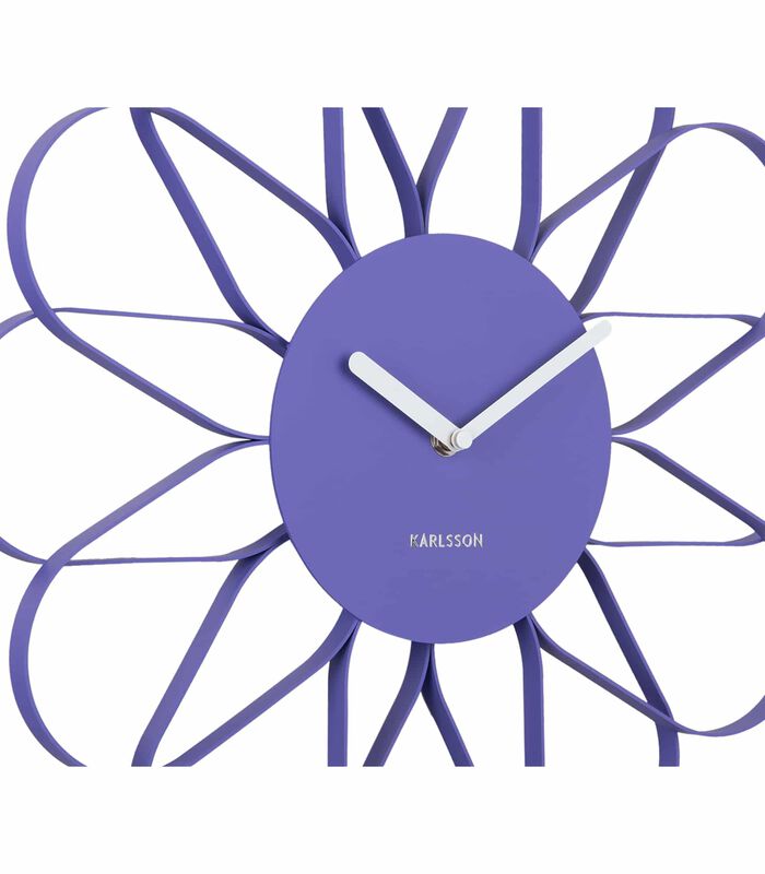 Horloge murale Arkis - Violet - Ø40cm image number 1