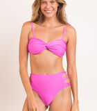 Haut de maillot de bain Bandeau Vita-Pink Twist UPF 50+ image number 1