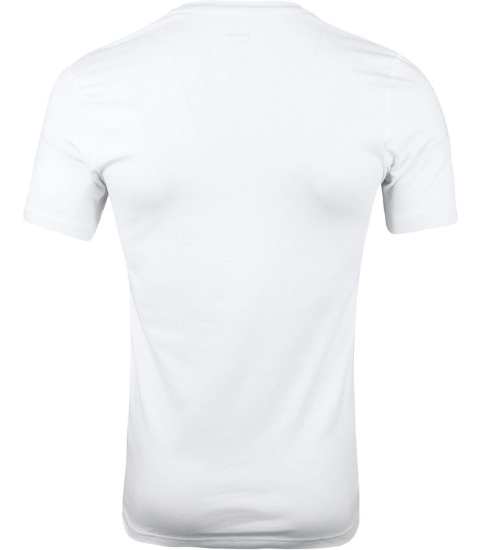 T-Shirt Diepe V-Hals Stretch image number 3