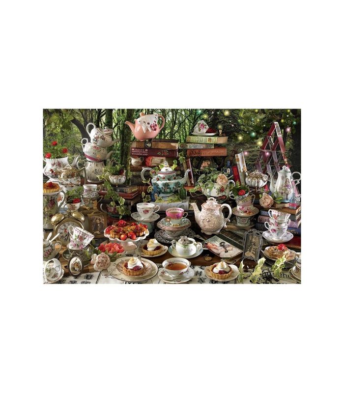 Puzzle  Mad Hatters Tea Party - 2000 pièces image number 1