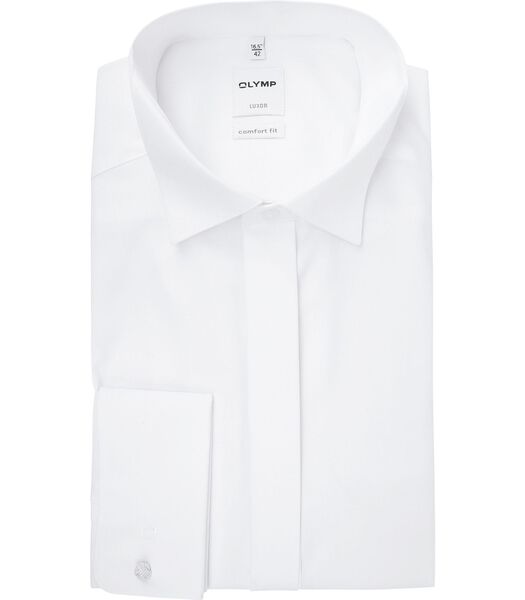 Olymp Chemise Luxor Coupe Confort Blanc