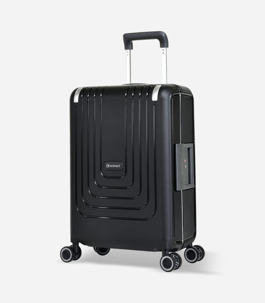 Vertica Handbagage Koffer 4 Wielen Zwart
