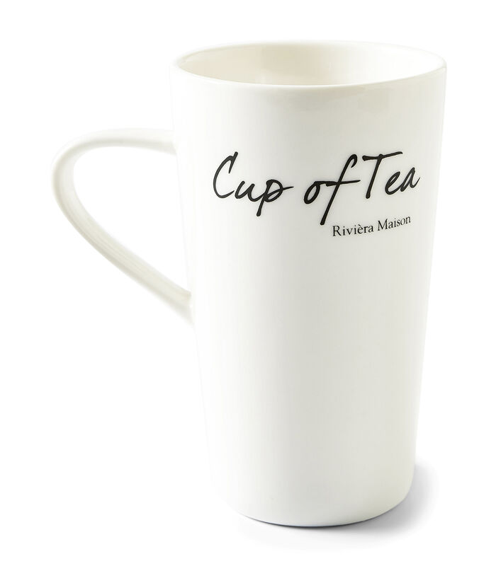 Tasse à thé avec anse, tasse à thé avec texte 440 ml - Classic cup image number 0