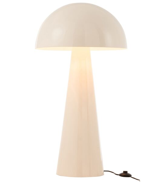 Mushroom - Lampe à poser - champignon - grand - métal - blanc - 1 point lumineux
