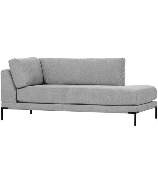 Couple Lounge Element  - Polyester - Lichtgrijs - 89x100x200