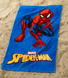Drap de plage imprimé 100% coton, SUPER HERO image number 1