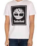 T-shirt met Stack-logo image number 0