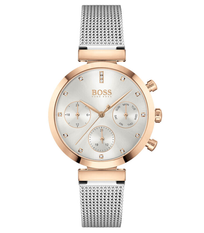 BOSS Flawless Horloge zilverkleurig HB1502551 image number 0