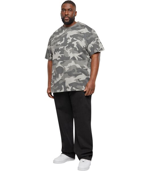 T-shirt camouflage simple oversize