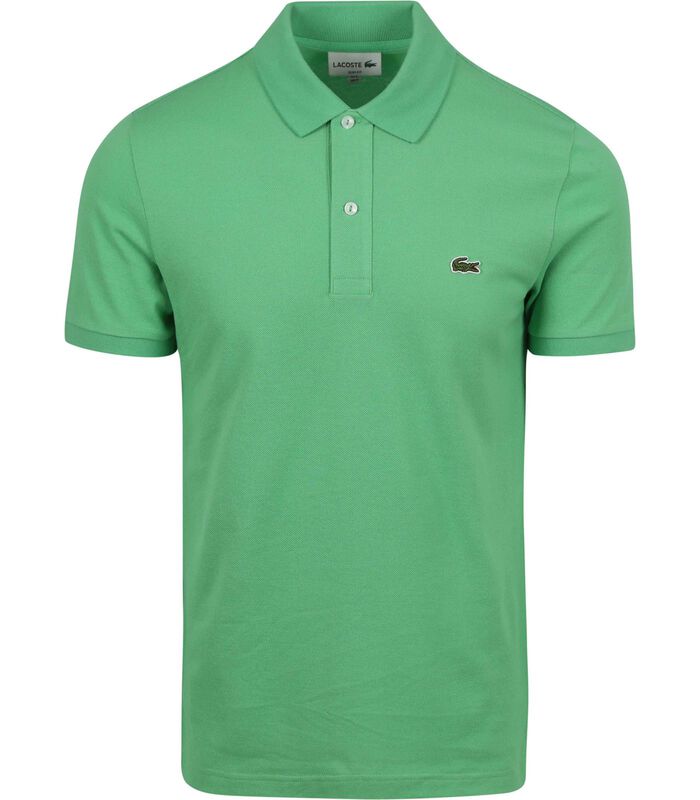 Poloshirt Pique Mid Groen image number 0