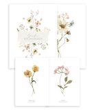 MADEMOISELLE - Set van 4 kinderposters - Botanische bloemen image number 0