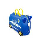 Ride-on Reiskoffer incl. stickers - Percy Politiewagen image number 0
