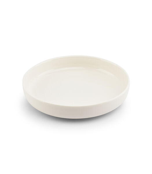 Assiette creuse 20xH4cm blanc Nuo - (x4)