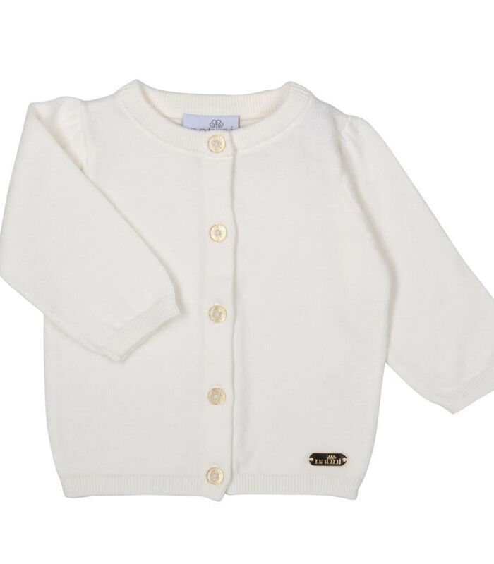 Cardigan Gold Offwhite image number 0