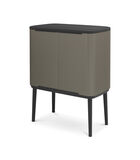 Bo Touch Bin, 3 x 11 litres - Platinum image number 1