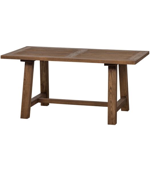 Table à Manger - Bois - Naturel - 76x160x90 - Farm