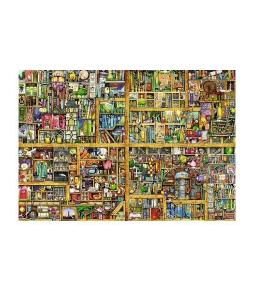 puzzel Colin Thompson Magical bookcase - 18000 stukjes