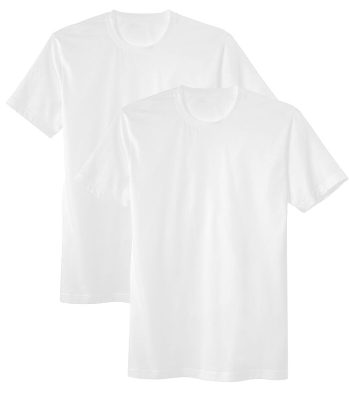 T-shirt MEN T-Shirt 2PACK Natural Benefit 100% cotton Set van 2 image number 0