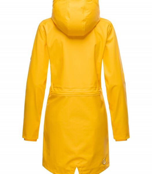 Women's rain jacket Navahoo Tropical Storm Yellow: 3XL