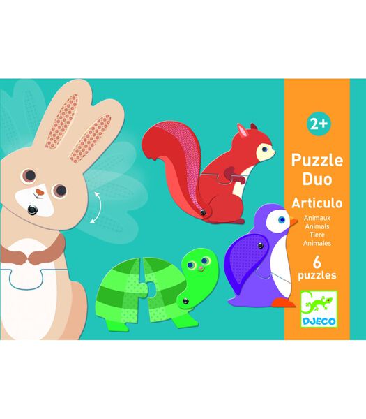 Duo Puzzle Animaux