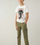 CLEM - Polyester T-shirt met ronde hals image number 4