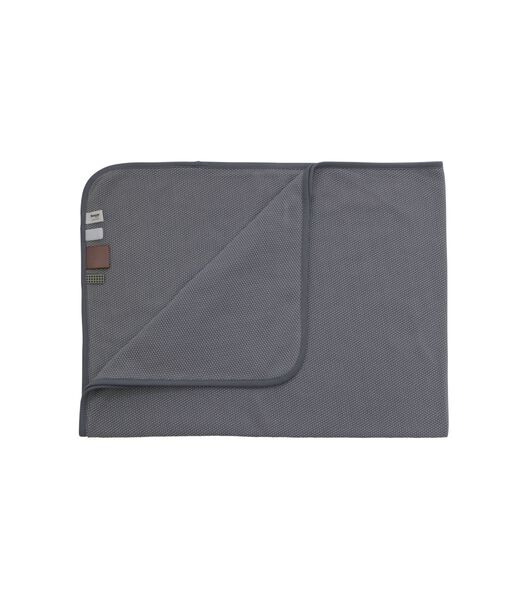 Organic Baby Carrier Blanket Storm Grey - 75x100 cm