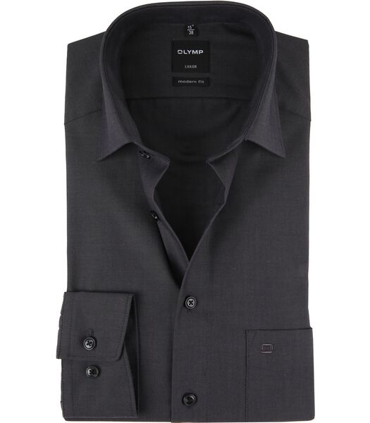 OLYMP Chemise Luxor Coupe Moderne Anthracite