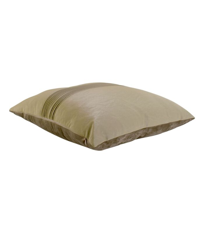 Coussin Leather Look - Vert mousse - 45x45cm image number 1