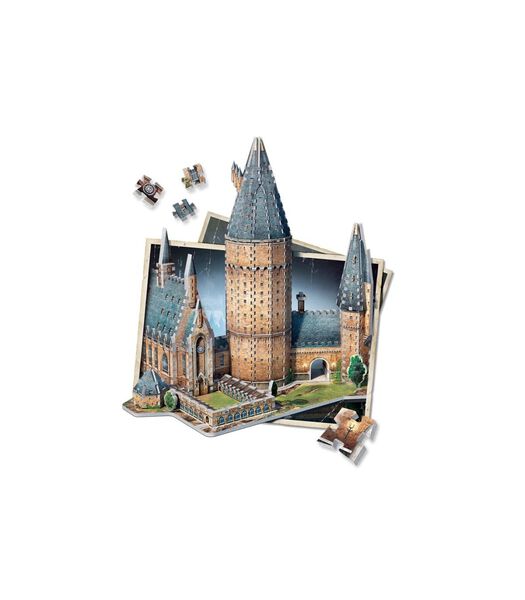 3D Puzzel - Harry Potter Hogwarts Great Hall - 850 stukjes