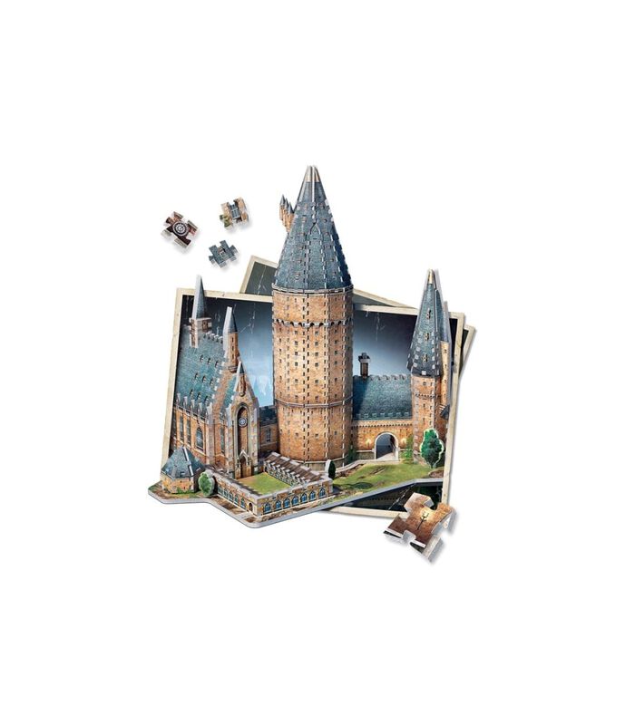 3D Harry Potter Hogwarts Great Hall 850 pcs puzzle en 3D image number 1