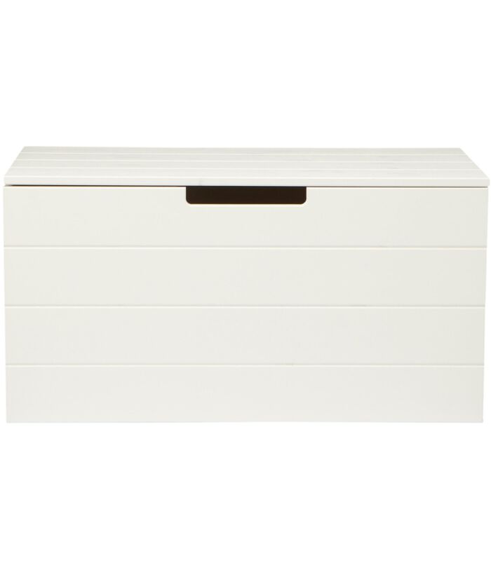 Boîte de rangement - Pin  - Blanc - 42x80x40 cm - Keet image number 1