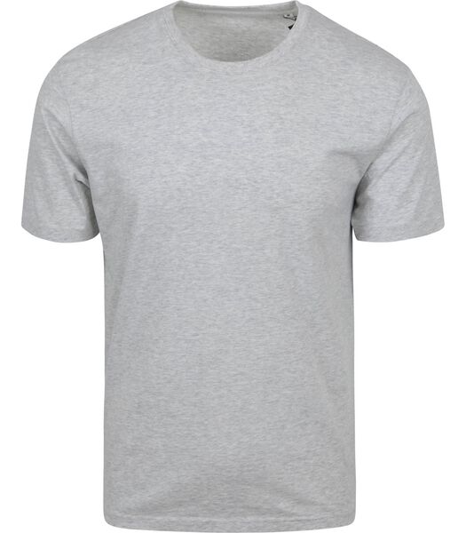 T-shirt Grijs Melange