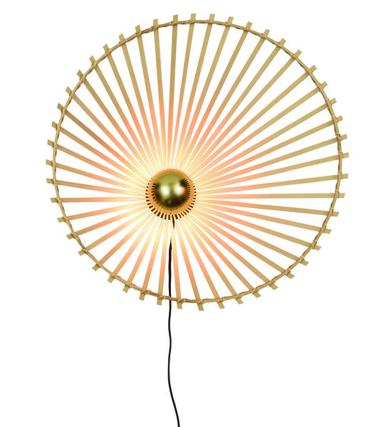 Wandlamp Bromo - Bamboe - Asymmetrisch - Ø60cm